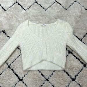 A Cream Cardigan